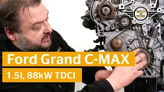 Watch and Work Tutorial: timing belt replacement: Ford Grand C-MAX 1.5l 88kW TDCI