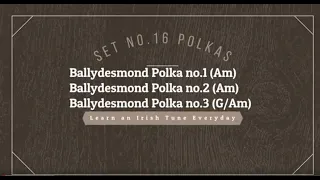 Set No.16 Ballydesmond Polka no.1, 2, and 3 (Polkas)