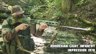 Larping as the Rhodesian Light Infantry