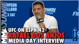 Rafael Dos Anjos Done At Lightweight, Won't Chase Islam Makhachev Or Anyone Else | UFC on ESPN 42