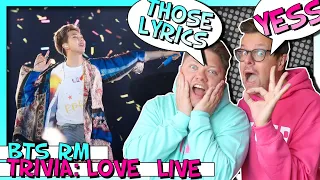 First time reaction to BTS RM - Trivia : Love 承 // 방탄소년단 // German reacts to BTS Songs