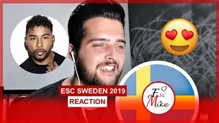 Eurovision Sweden 2019 - REACTION [John Lundvik - Too Late For Love]