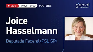 🔴 Live | Entrevista com Joice Hasselmann