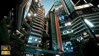 [4K] Walking around Little China Night City, Cyberpunk 2077 | Reshade | First Person | No HUD | ASMR