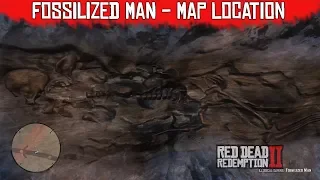 Fossilized Man - Map Location in Red Dead Redemption II - Point Of Interest