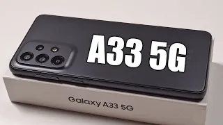 Samsung A33 5G Unboxing 🔥 Gaming & Camera Test