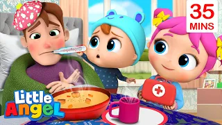 Taking Care Of Daddy +More Little Angel Kids Songs & Nursery Rhymes