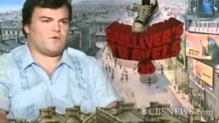 Jack Black Super-Sized for "Gulliver's Travels"