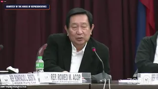 House committee on dangerous drugs holds a hearing into the P6.7-B shabu mess