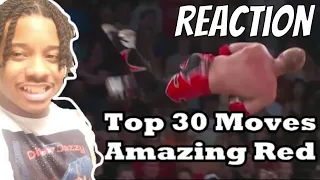 🤼‍♀️WWE THURSDAY🤼#20 | Top 30 Moves of Amazing Red | REACTION!!!