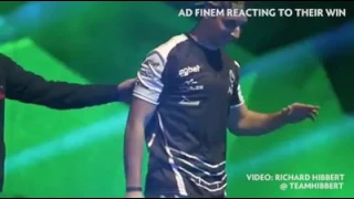 Ad Finem Win Reaction Compilation THE BOSTON MAJOR 2016