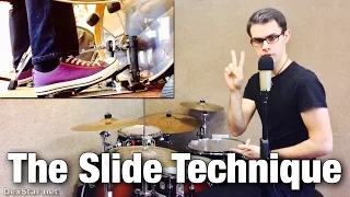 My Foot Technique (The Slide Technique) | Drum Lesson by Dex Star