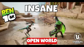 Ben 10 Open World Game with high graphics can beat everything