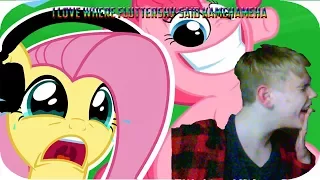 KeyBoardComedian Reacts To Fluttershy reacts to Smile HD 🍉 | CELESTIA HELP US ALL! (18+)