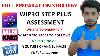 Crack Wipro Step plus assessment with this Strategy | How to crack wipro step plus round in one Go |