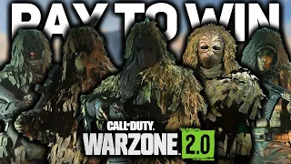 КАМУФЛЯЖНЫЕ СКИНЫ В WARZONE 2.0 - ЭТО PAY TO WIN