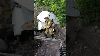 Ukrainian shamans work with 2B9 "Vasylok" to destroy the russian invaders