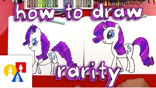 How To Draw Rarity My Little Pony