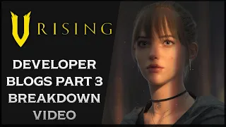 V Rising Developer Blogs Deep Dive (Part 3) Learn Everything About This Upcoming Vampire Survival