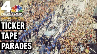 5 NYC Ticker Tape Parades through the Canyon of Heroes to Remember | NBC New York Archives