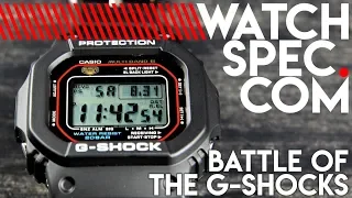 CASIO G-SHOCK DW5600 VS. GWM5610 // BATTLE OF THE BEASTS