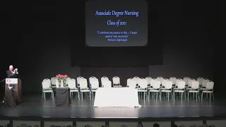 Associate Degree Nursing Class of 2021 Pinning Ceremony