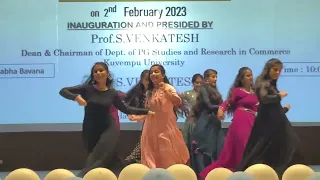 Group dance performance | Trending dance performance |@kuvempu university |@Mcom Department .