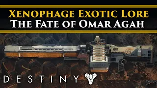 Destiny 2 Shadowkeep Lore - Xenophage Exotic Weapon Lore! Omar Agah Lives! The horrors of The Pit!