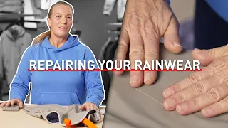 How to repair your rain jacket - product care