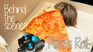 BEHIND THE SCENES Pizza Rat Prank