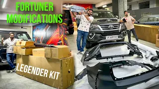 Converting🤩My OLD Fortuner to Legendar worth 58Lakh😳