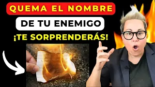 👉 PON su nombre en UN Papel 📋 y quémalo ! Observa como TU enemigo aleja definitivamente de Tu Vida