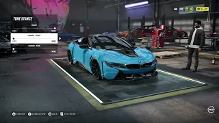 NFS Heat custom BMW I8 Build