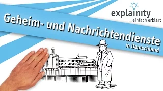 Geheim- und Nachrichtendienste in Deutschland einfach erklärt (explainity® Erklärvideo)