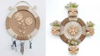 Best Wall Hanging Crafts using Jute | DIY Jute Rope Crafts | Hanging Showpiece for Home decoration