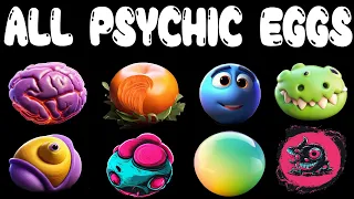 ALL PSYCHIC EGGS | My Singing Monsters | MonsterBox 3