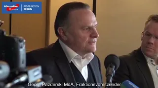 "Wenn Gewalt Demokratie angreift, ist es Terror! Es geht um die Freiheit Deutschlands!"