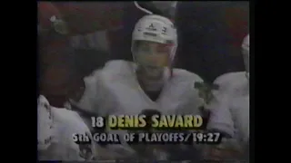 Chicago Blackhawks St. Louis Blues Apr. 22, 1989 Game 3 Highlights