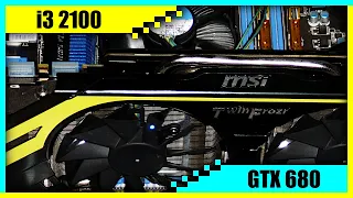 i3 2100 + GTX 680 Gaming PC in 2022 | Tested in 7 Games