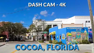 Cocoa Cruise: A 4K Drive through the Sunshine City, Florida