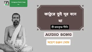 কাঠুরে তুই দূর বনে যা | শ্রীরামকৃষ্ণ গীতি | Audio Song | Mahesh Ranjan Som