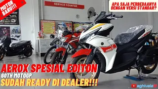 AEROX SPESIAL EDITION 60TH ANNIVERSARY GP EDITION SUDAH READY DI DEALER! APA SAJA PERBEDAANNYA CUY?!