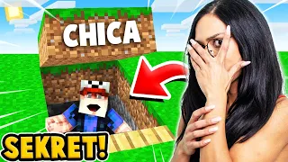 CHICA MA SEKRETNĄ BAZĘ w Minecraft! | Vito i Bella