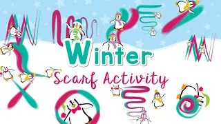 Winter Scarf Dance| Scarf Movement Song| Preschool and Kindergarten |Sing Play Create