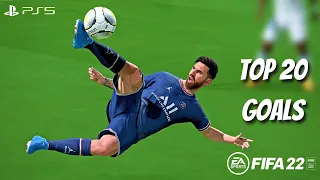 FIFA 22 - TOP 20 GOALS #8 | 4K