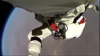 Red bull Stratos - Felix Baumgartner's point of view - On Board Camera {HD}