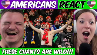 Americans React to FUNNIEST FOOTBALL CHANTS IN ENGLAND