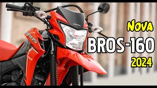 HONDA BROS 160 - 2024 | TUDO QUE MUDOU !!!!