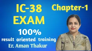 IC-38 | Chapter-1 | Introduction to Insurance | Er. Aman Thakur.