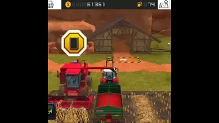 Combine Tank Full and selling Wheat 🌾 In FS 18 | FS18 Gameplay | FS18 Timelapse | #shorts